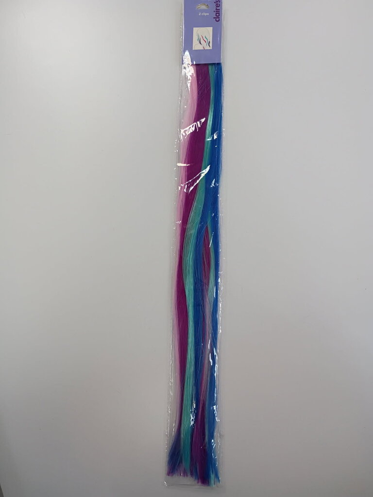 COLORED HAIR EXTENSIONS