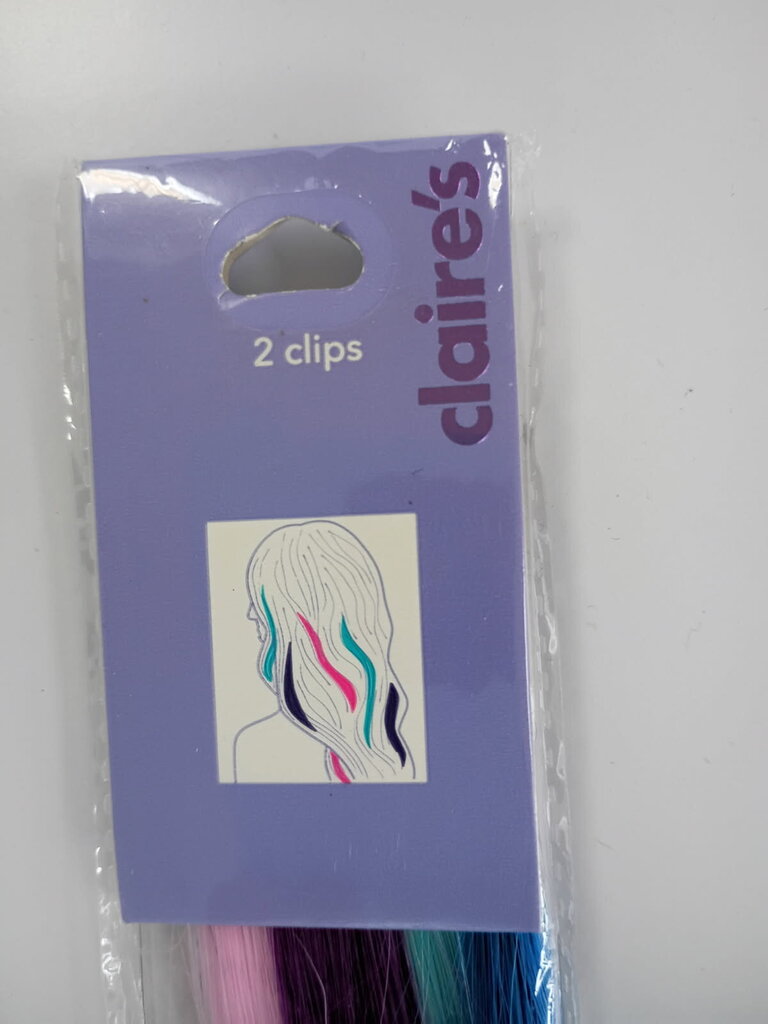 COLORED HAIR EXTENSIONS