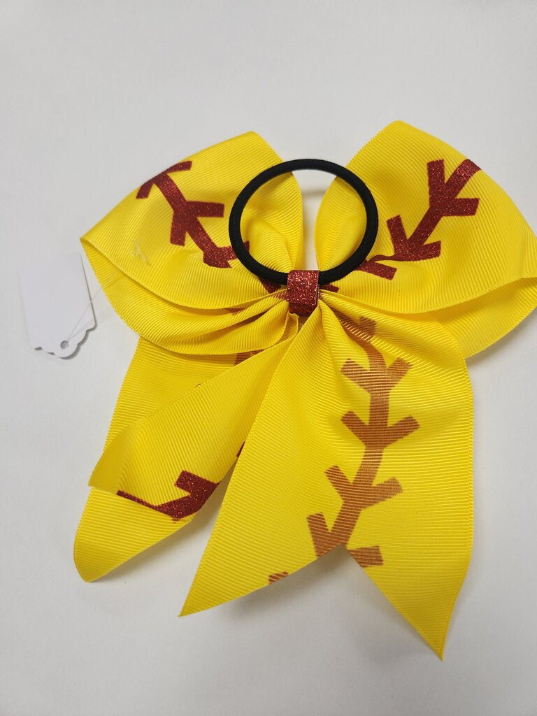 SOFTBALL HAIR TIES