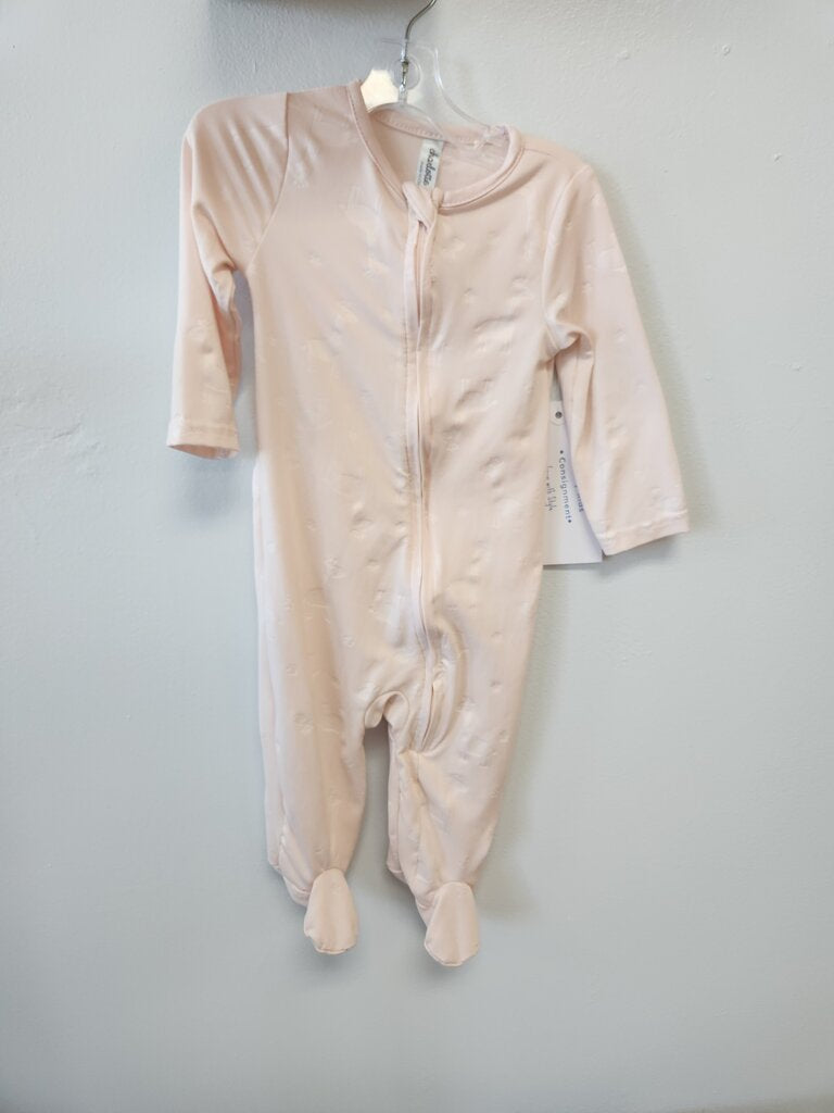 Charlotte & Star Baby Footed Sleepers