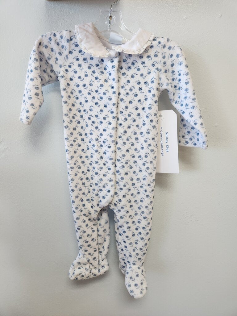 * Edgehill Collection Baby Sleeper with Floral Design, size 3mos.