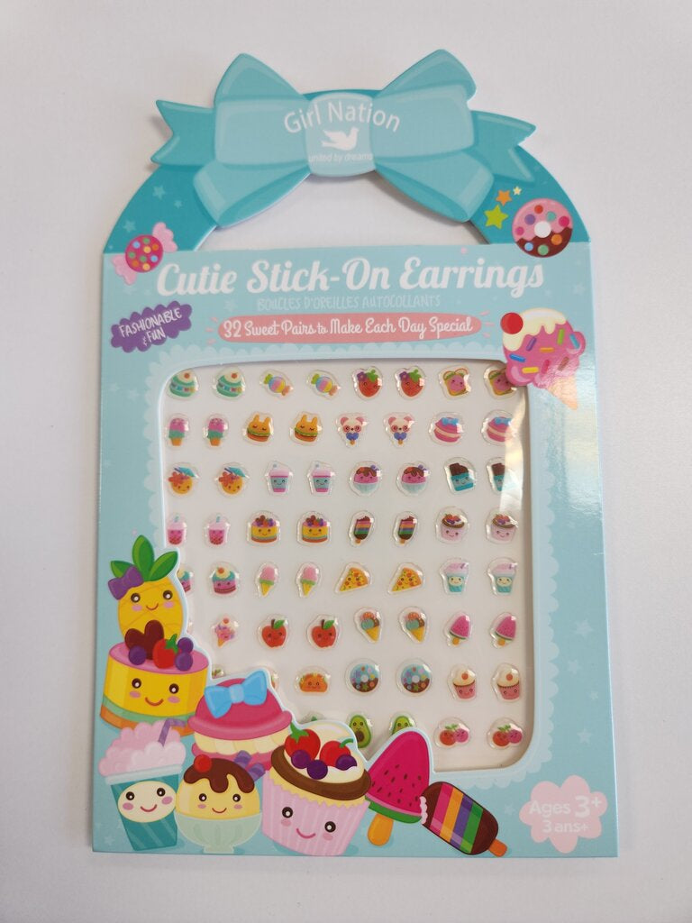 STICK-ON EARRINGS - SWEETS & TREATS