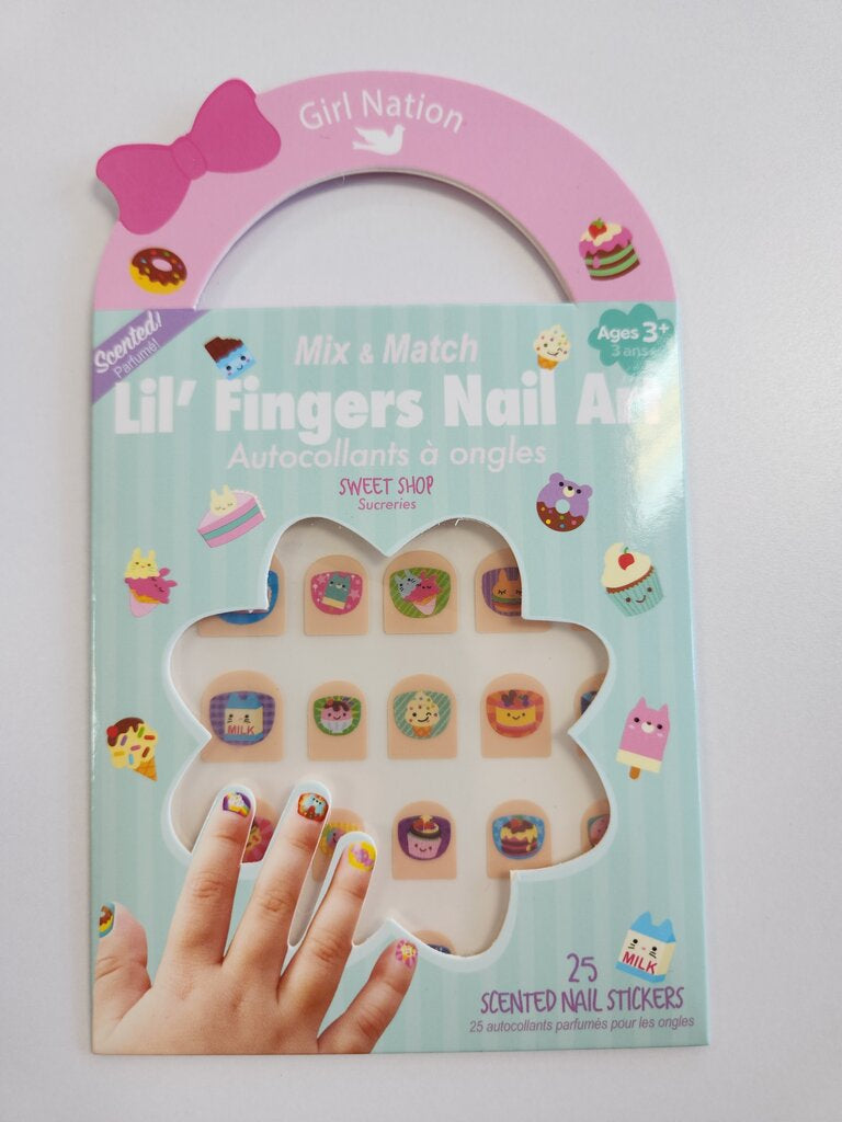 LIL' FINGERS NAIL ART - SWEET SHOP