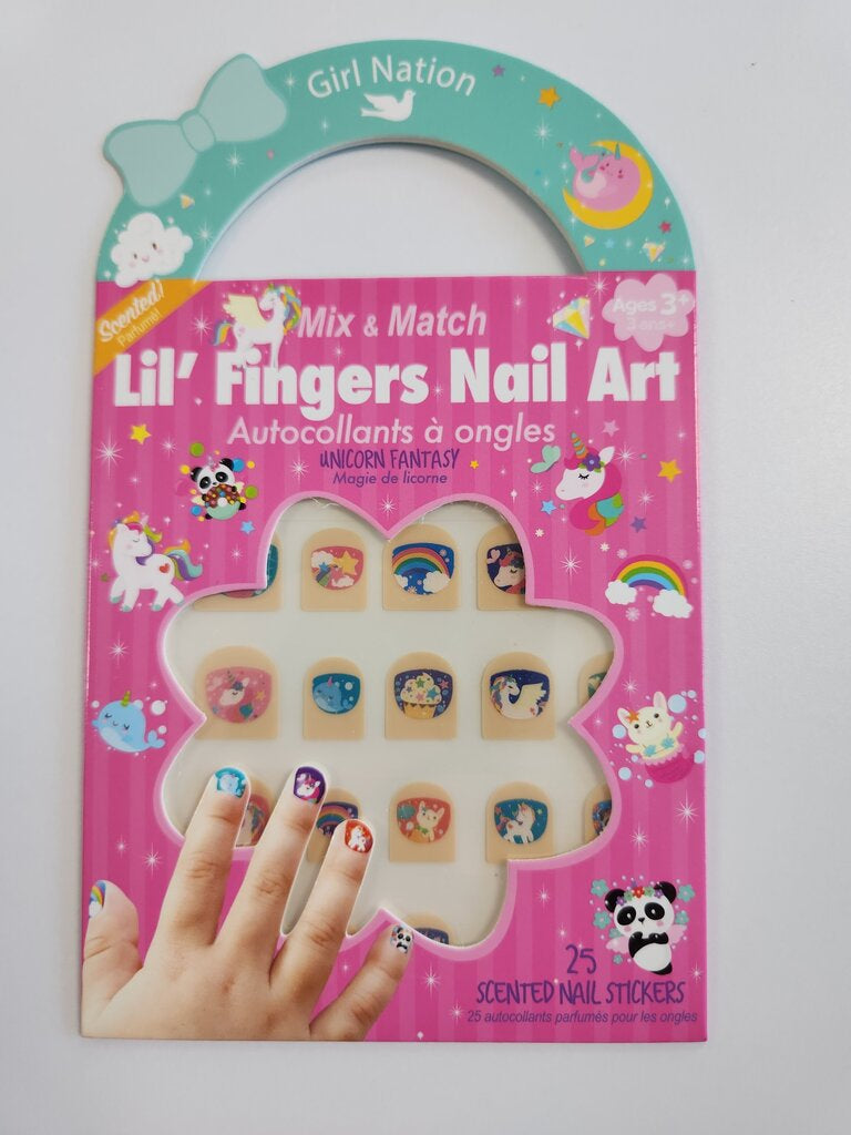 LIL' FINGER NAIL ART - UNICORN FANTASY