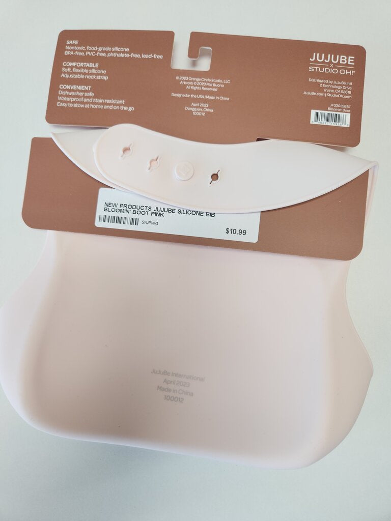 SILICONE BIB BLOOMIN' BOOT