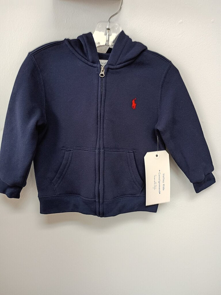 RALPH LAUREN ZIPPER HOODIE