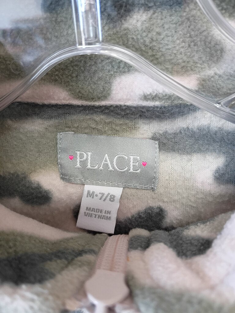 CAMO FLEECE JACKET