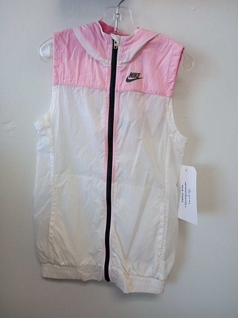 SLEEVELESS, HOODED WINDBREAKER