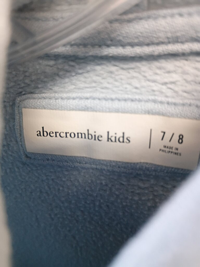PALE BLUE ABERCROMBIE HOODIE