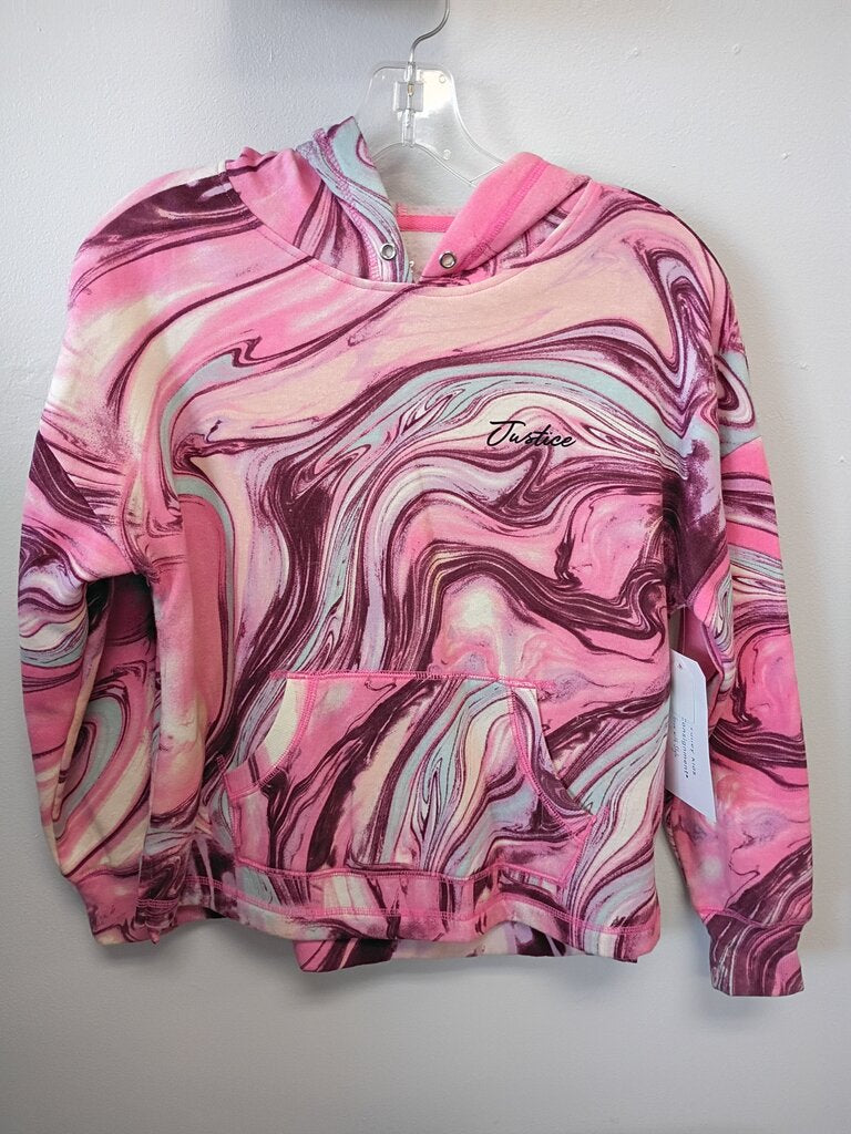 Pink Swirl Justice Hoodie
