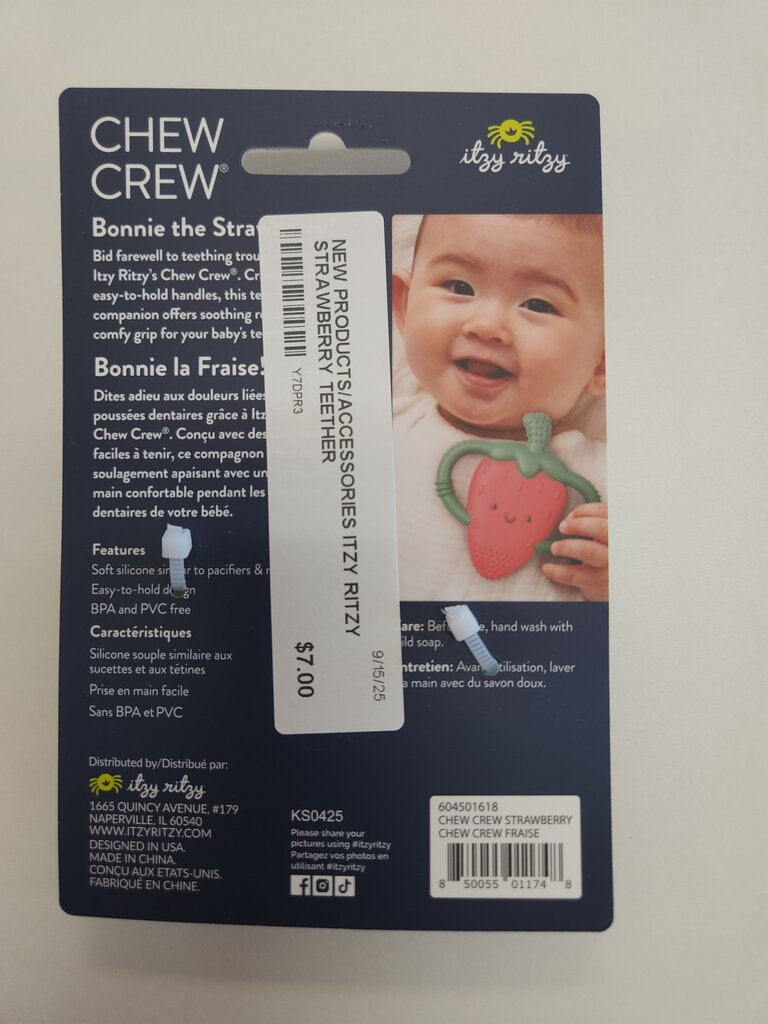 STRAWBERRY TEETHER