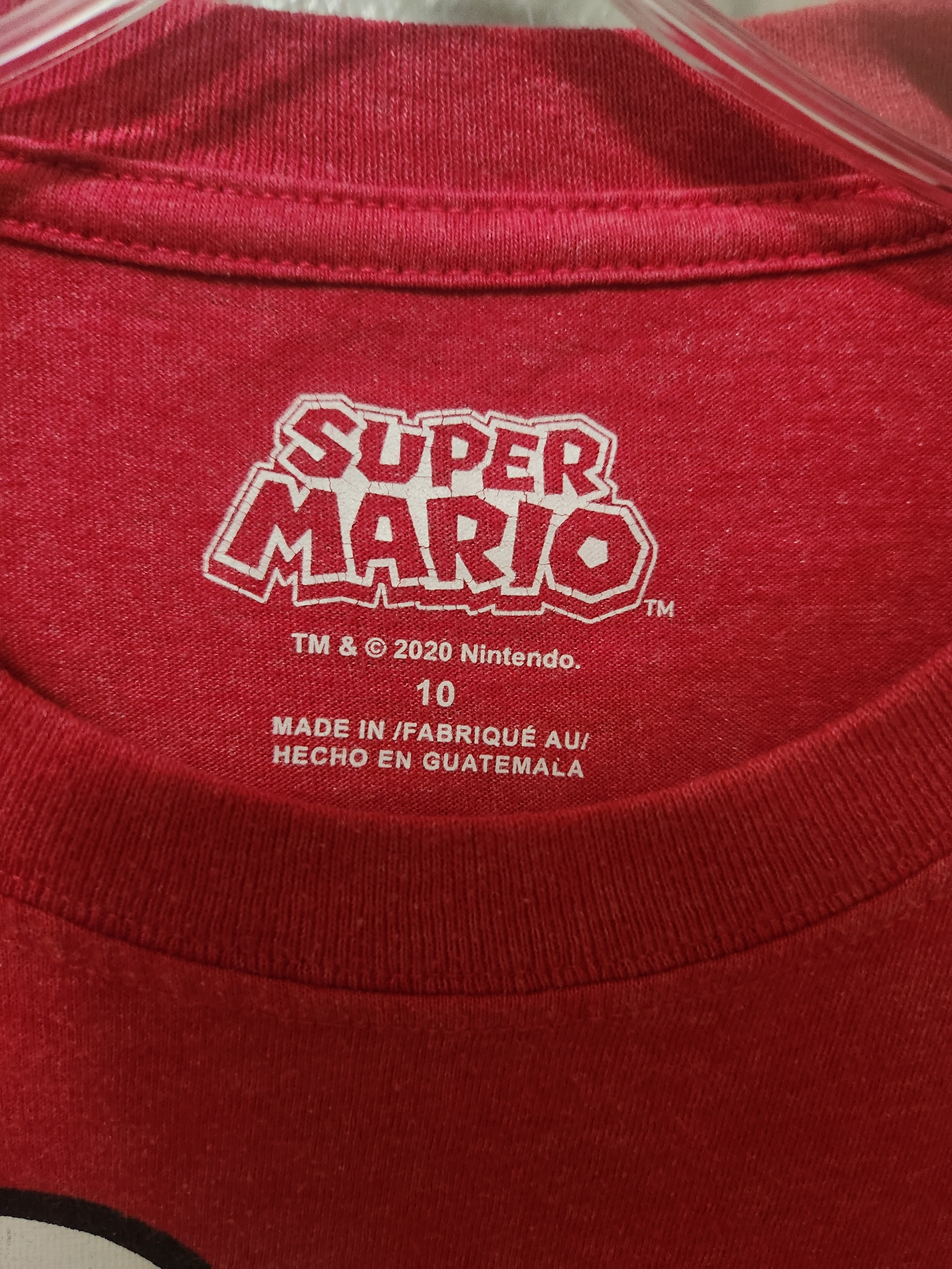 Red, Super Mario Graphic T-shirt