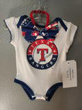 * Texas Rangers Onesie with Matching Headbow, size 0-3mos.