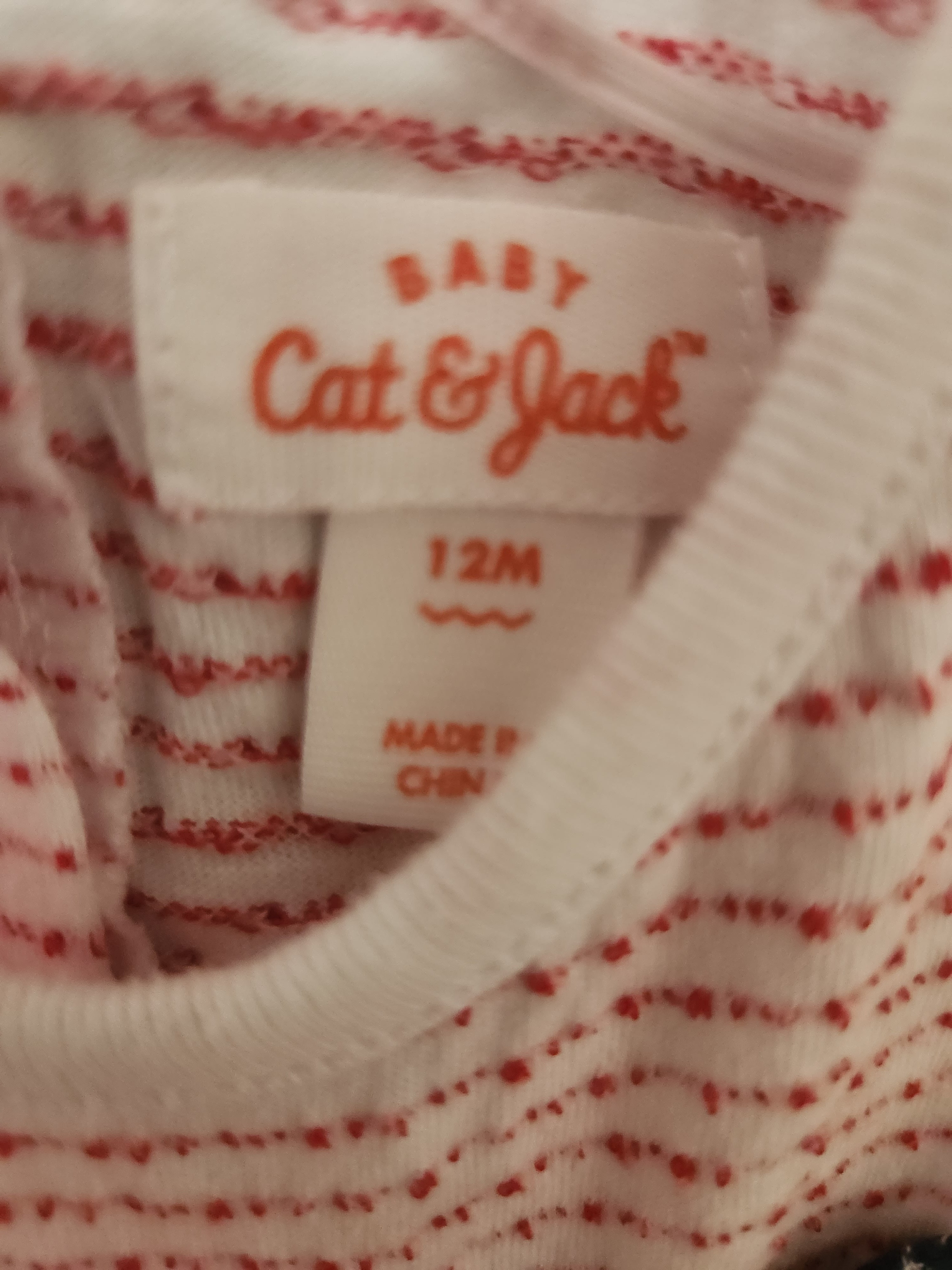 * Cat & Jack Patriotic Tank Top for Baby Girls, size 12mos.
