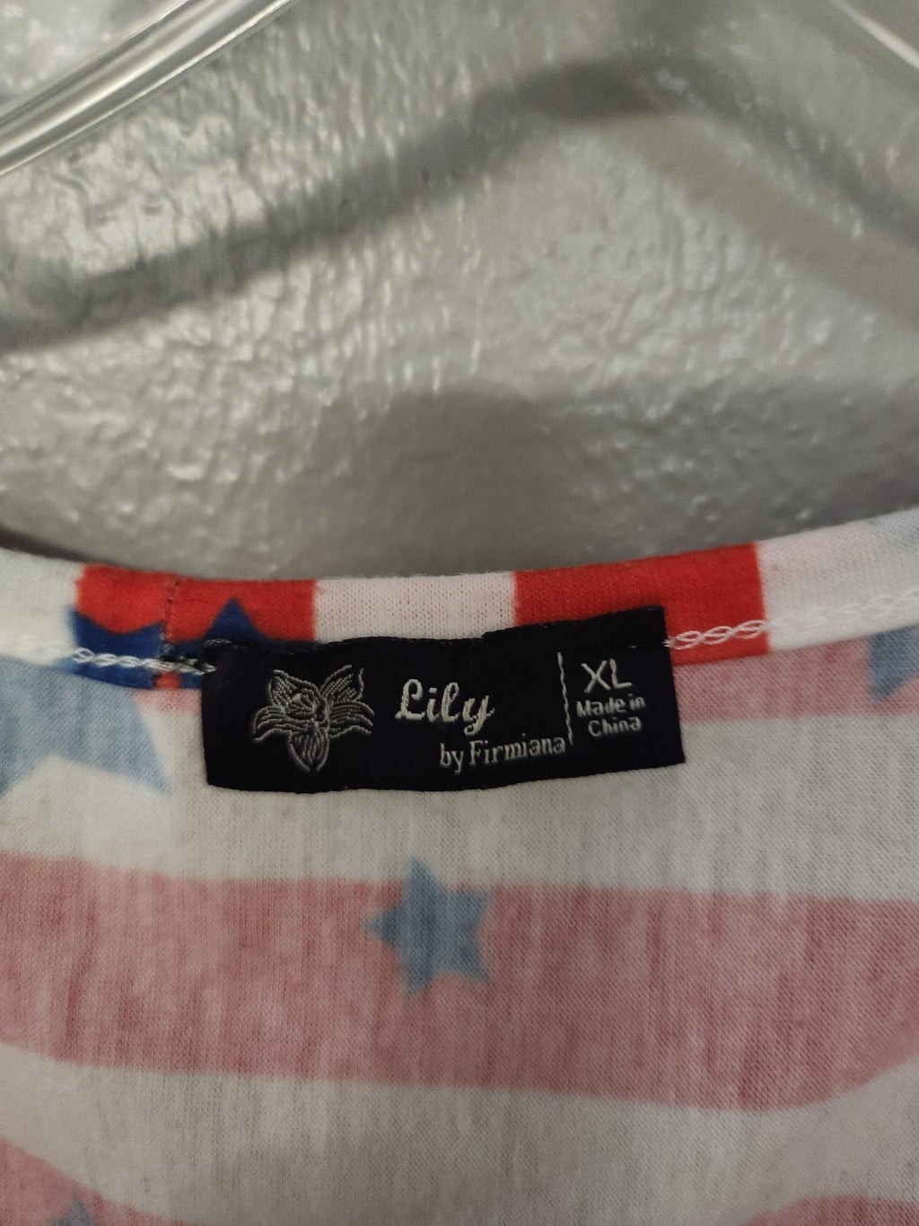* LILY BY FIRMIANA PATRIOTIC TANK TOP SUMMER DRESS, SIZE 18