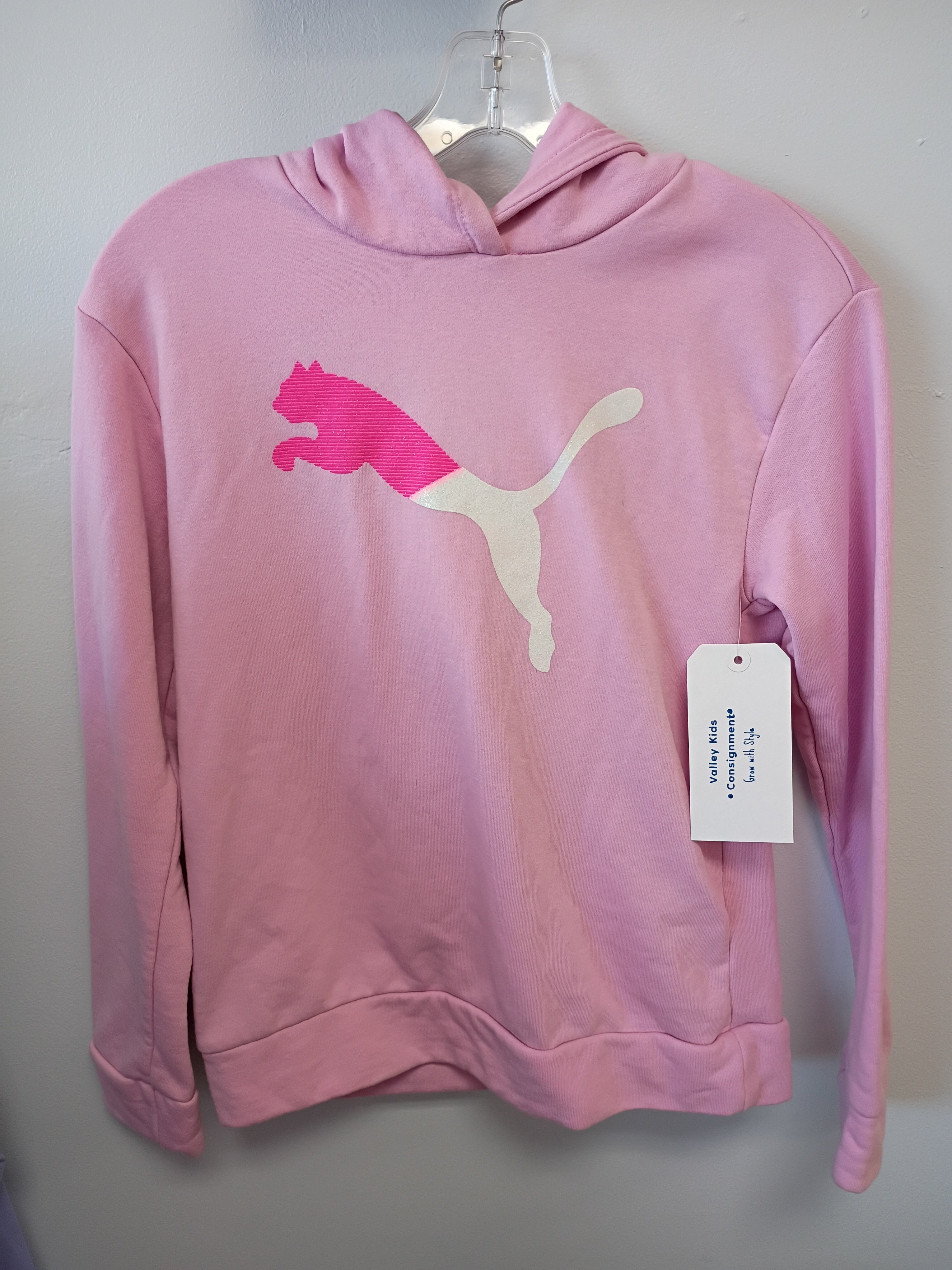PINK PUMA HOODIE