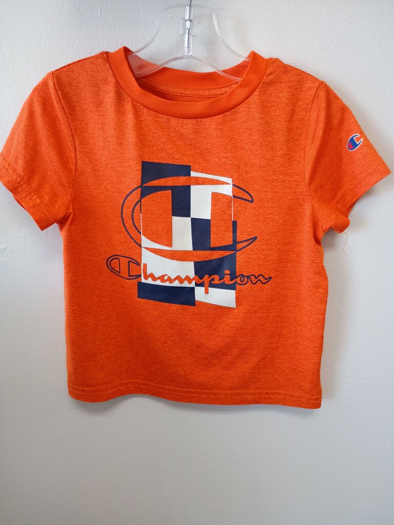 Champion Orange Graphic T-Shirt