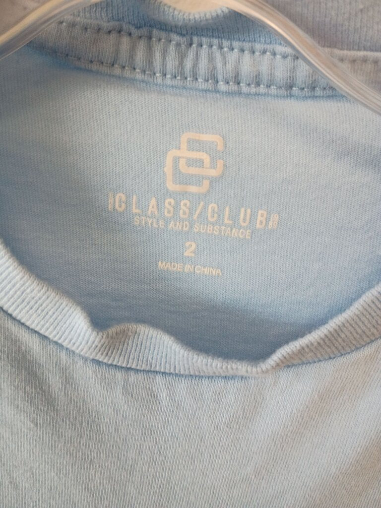 Class Club Blue Short Sleeve Shirt