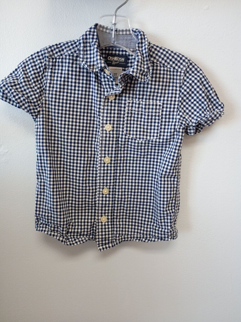 OshKosh B'gosh Short Sleeve Gingham Shirt