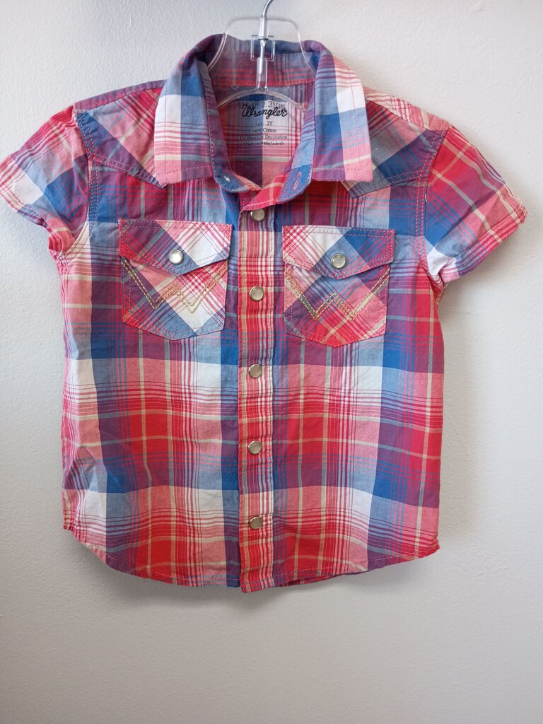 Wrangler Boys' Plaid Shirt