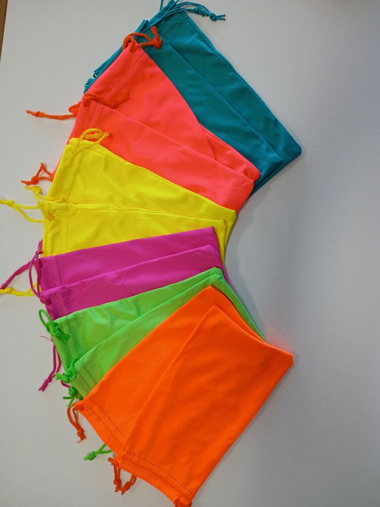 Colorful Drawstring Pouches