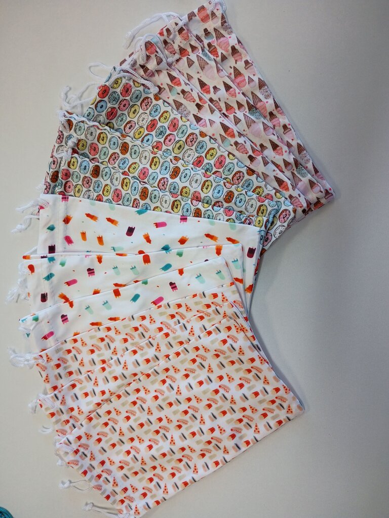 Colorful Drawstring Pouches