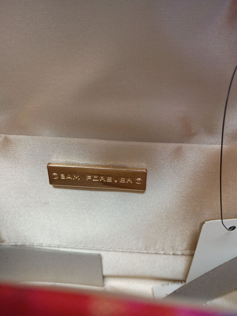 Tie-Dye Print Handbag with Gold Chain