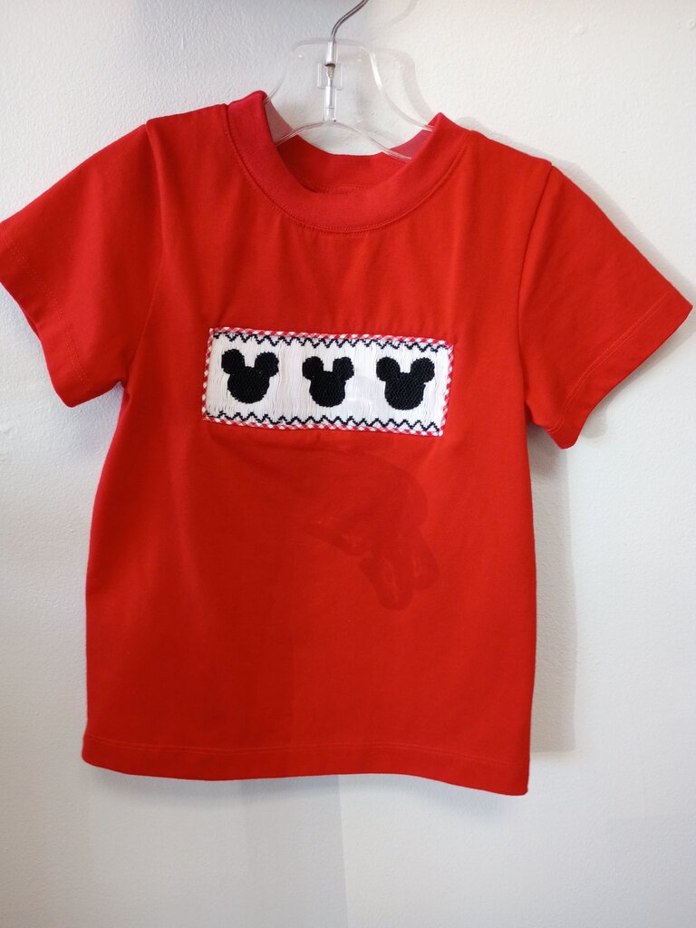 Pleat & Stitches Toddler T-Shirt with Mickey Mouse Design
