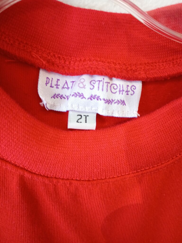 Pleat & Stitches Toddler T-Shirt with Mickey Mouse Design