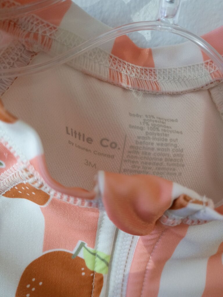 Little Co. Baby Rash Guard Swim Suit 3M
