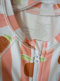 Little Co. Baby Swimsuit with Orange Print
