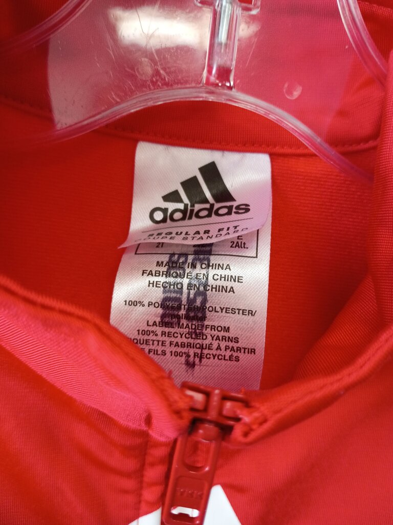 Adidas Youth Zip-Up Jacket