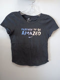 Nike Women's Athletic Cut T-Shirt - Prepare to be Amazed
