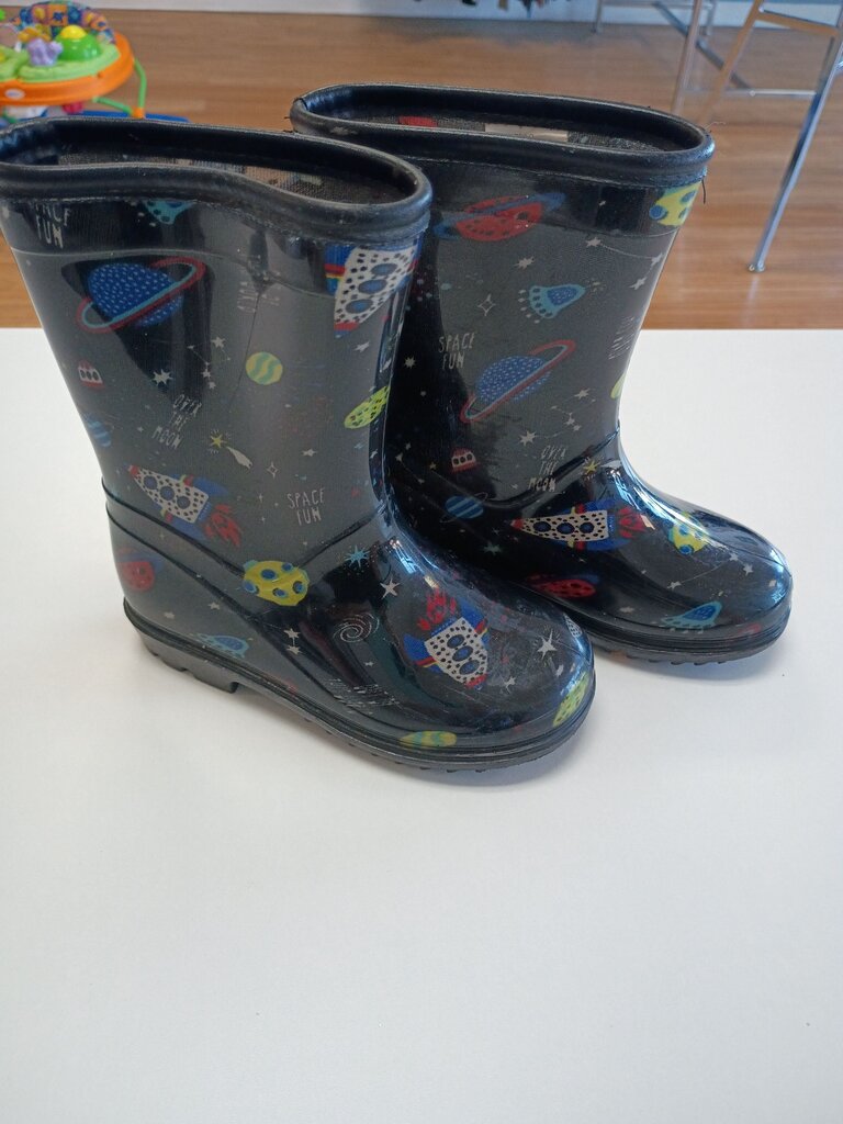 Boys' Space Themed Rain Boots