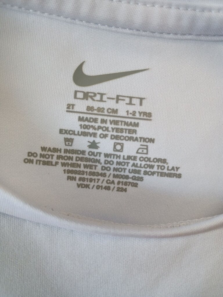 Nike Dri-FIT Crop Top for Toddlers