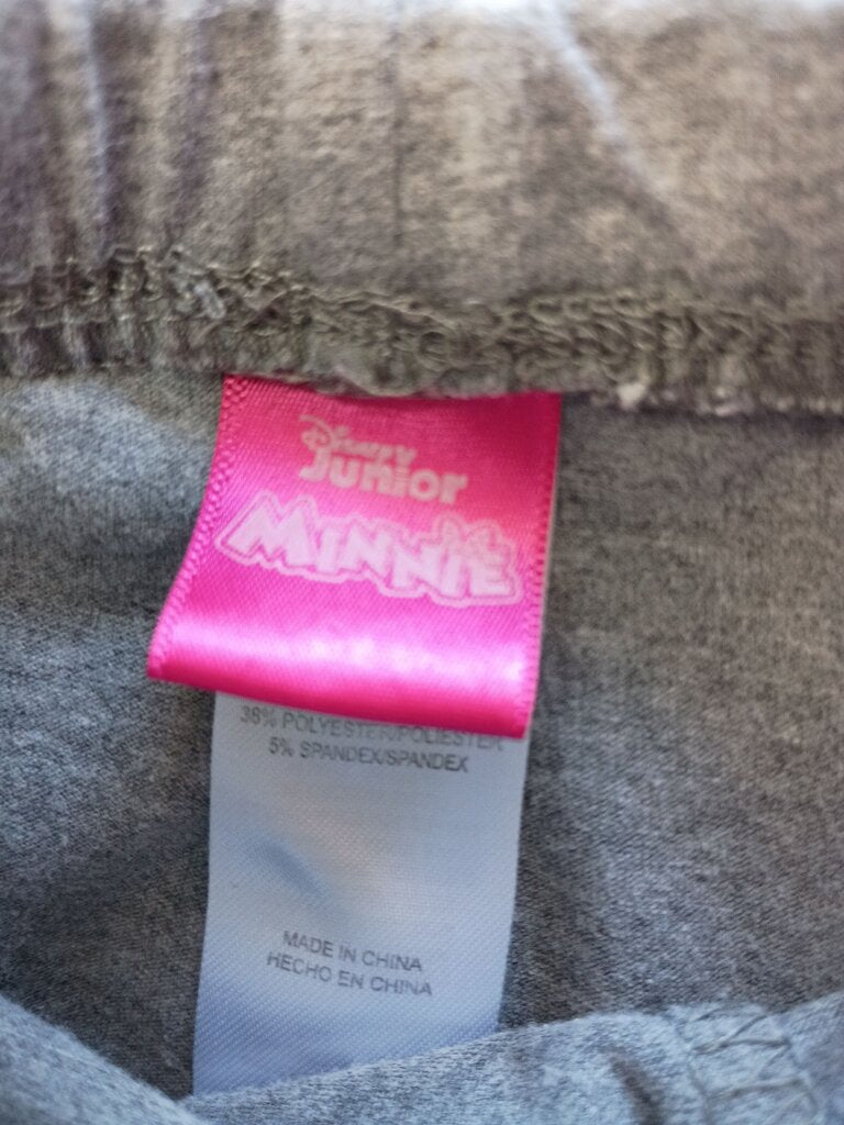 Disney Junior Minnie Mouse Gray Leggings