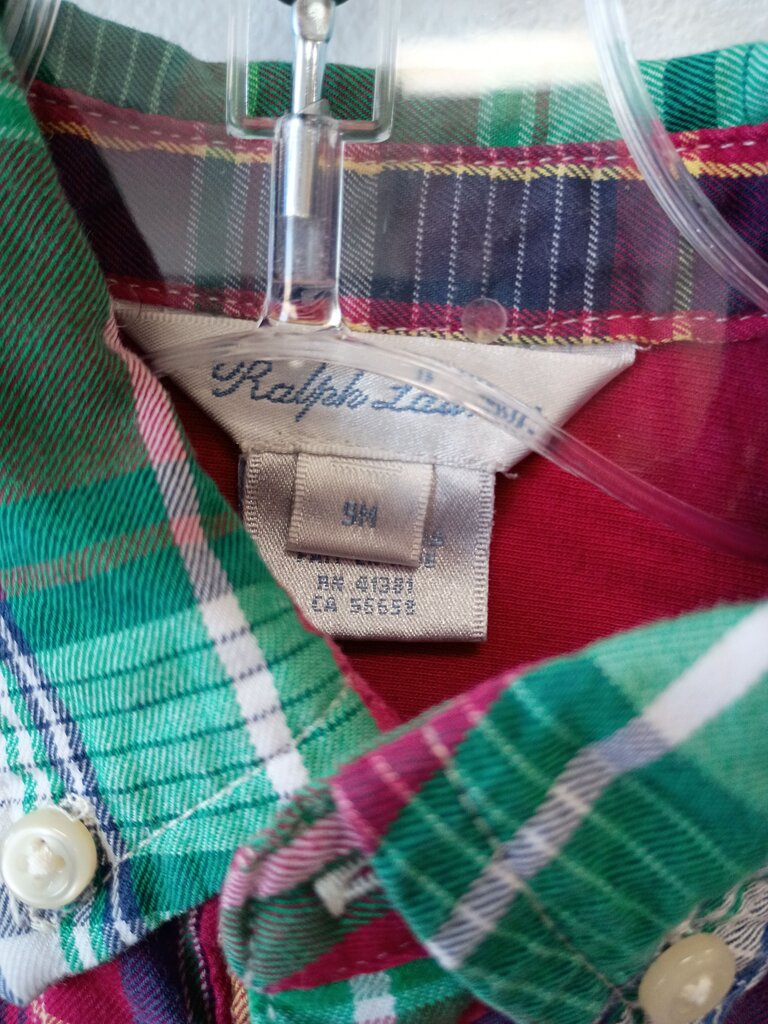 Ralph Lauren Plaid Button-Up Shirt