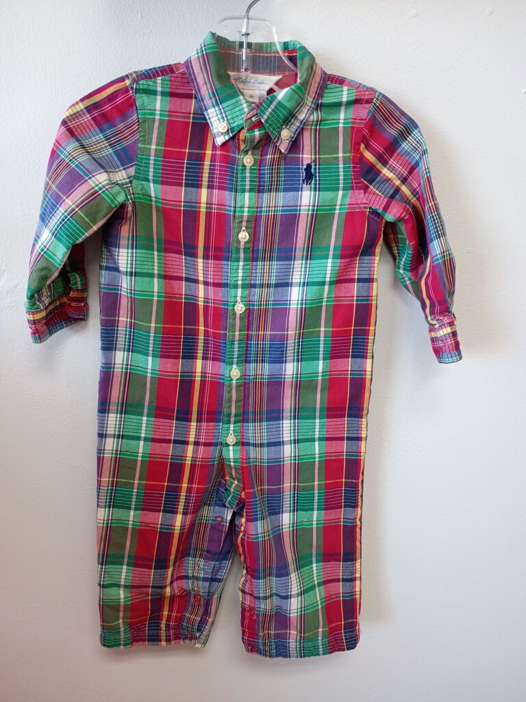 Ralph Lauren Plaid Button-Up Shirt