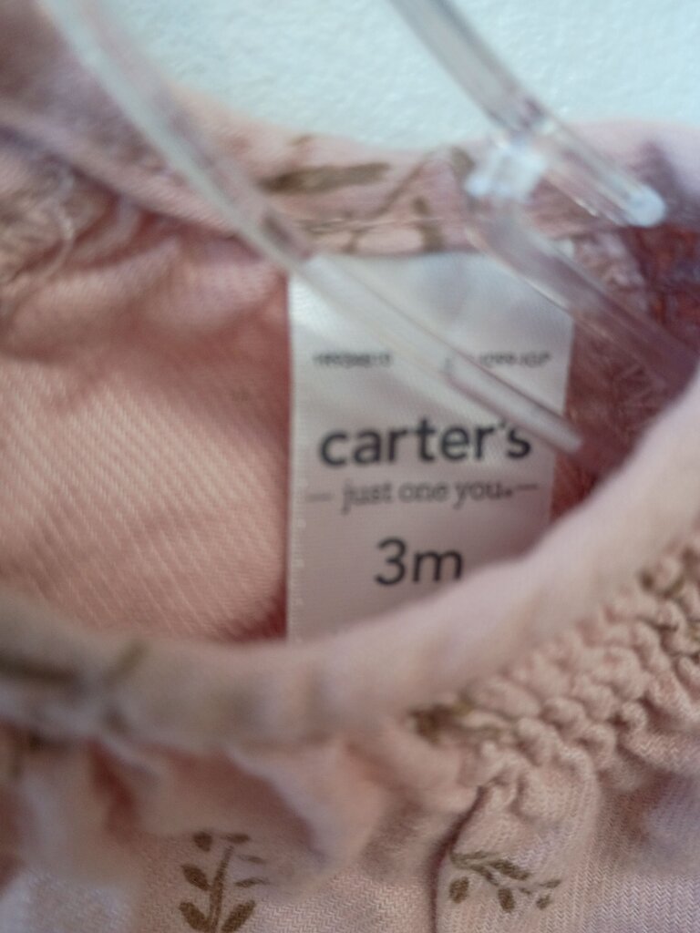 Carter's Baby Girl Bodysuit with Leaf Print