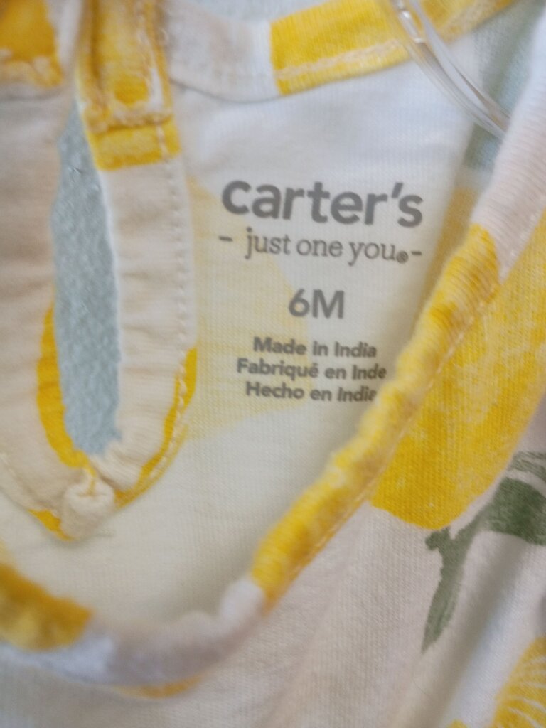 Carter's Just One You Lemon Print Romper