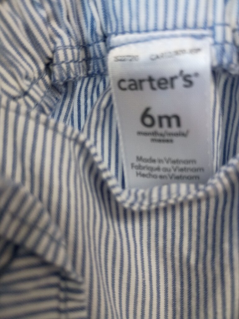 Carter's Striped Baby Romper
