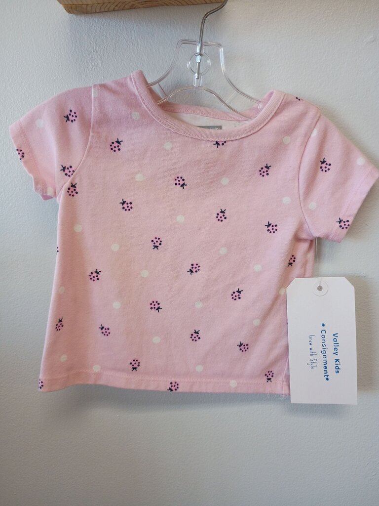 Garanimals Pink Polka Dot Baby Tee