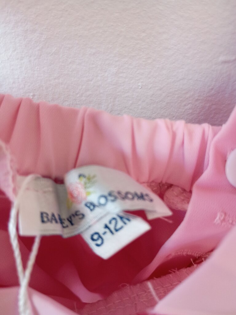 Bailey's Blossoms Ruffled Baby Romper
