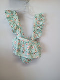 Bailey's Blossoms Floral Ruffled Romper
