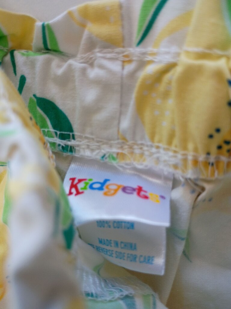 Kidget's Lemon Print Shorts