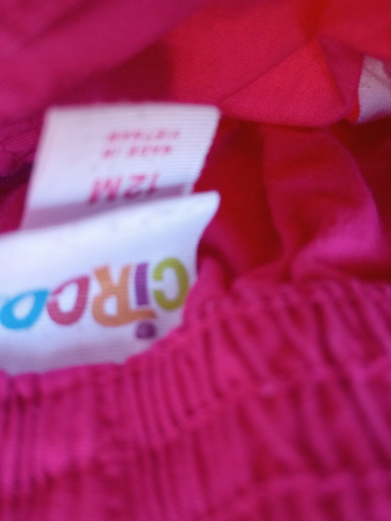 Citrus Pink Shorts for Little Girls