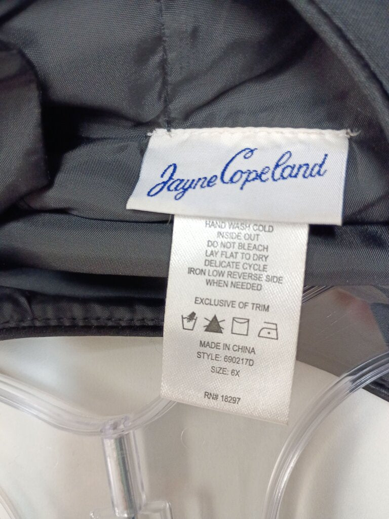 Jayne Copeland Black and White Dress, SZ 6X