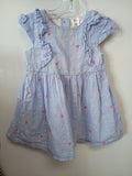 Baby B'gosh Girls' Striped Dress with Hearts