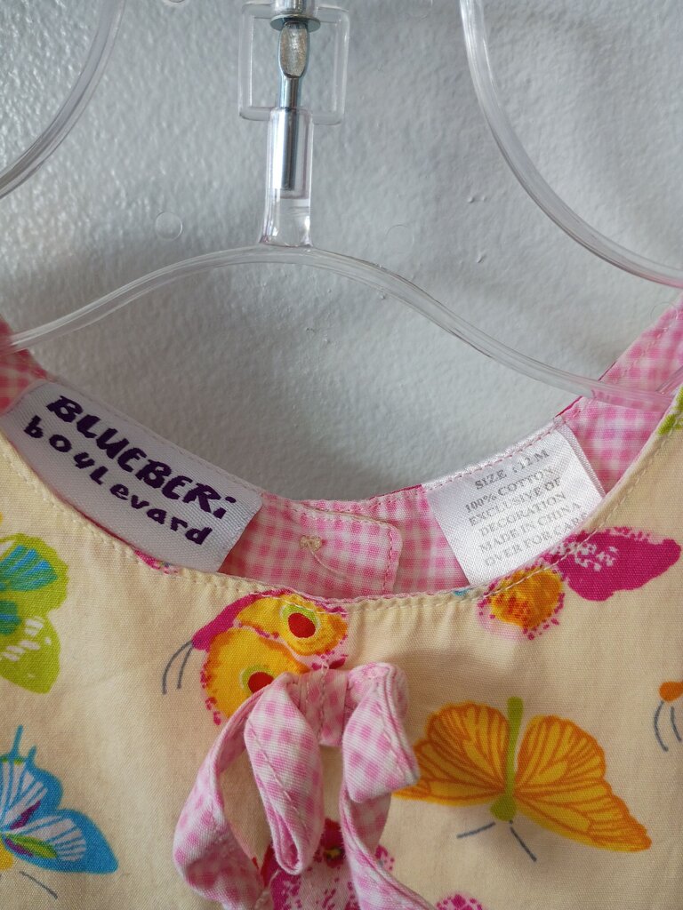 Blueber Boulevard Butterfly Dress