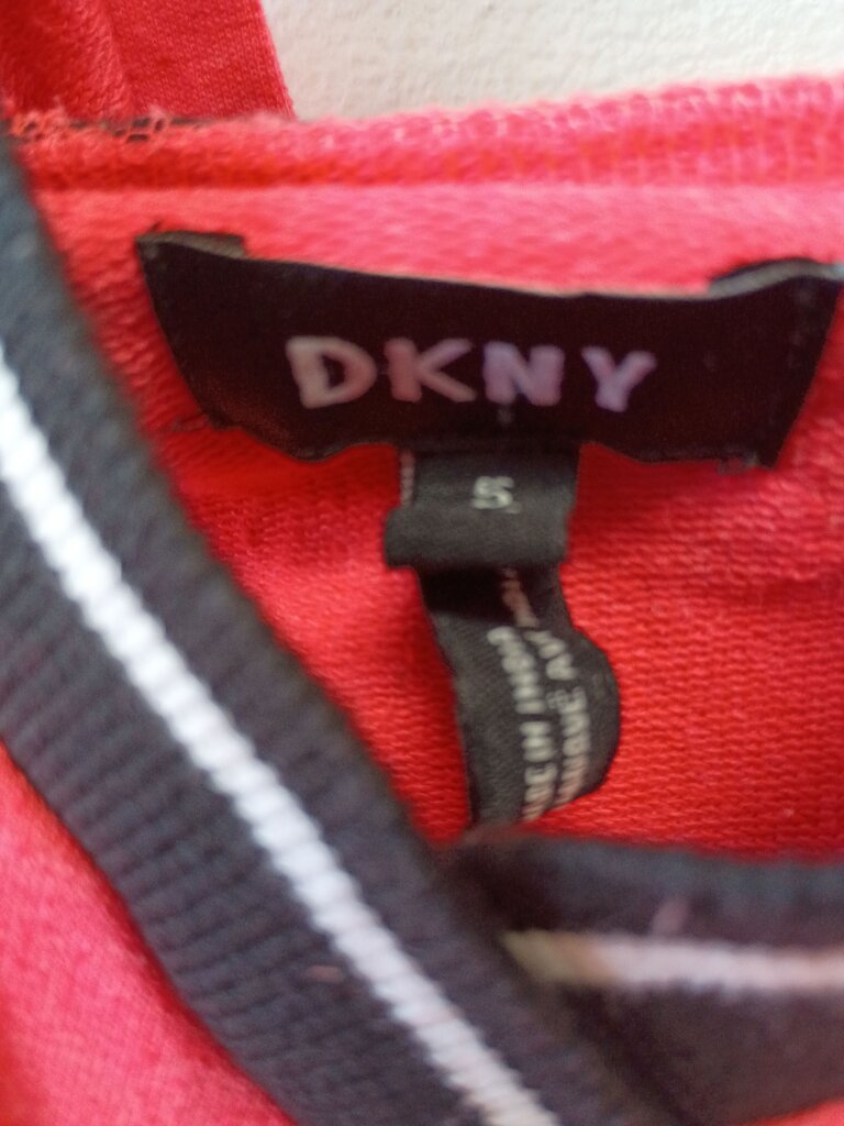 DKNY Girls Pink Hooded Dress